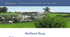Desktop Screenshot of hartlandhouse.co.uk