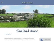Tablet Screenshot of hartlandhouse.co.uk